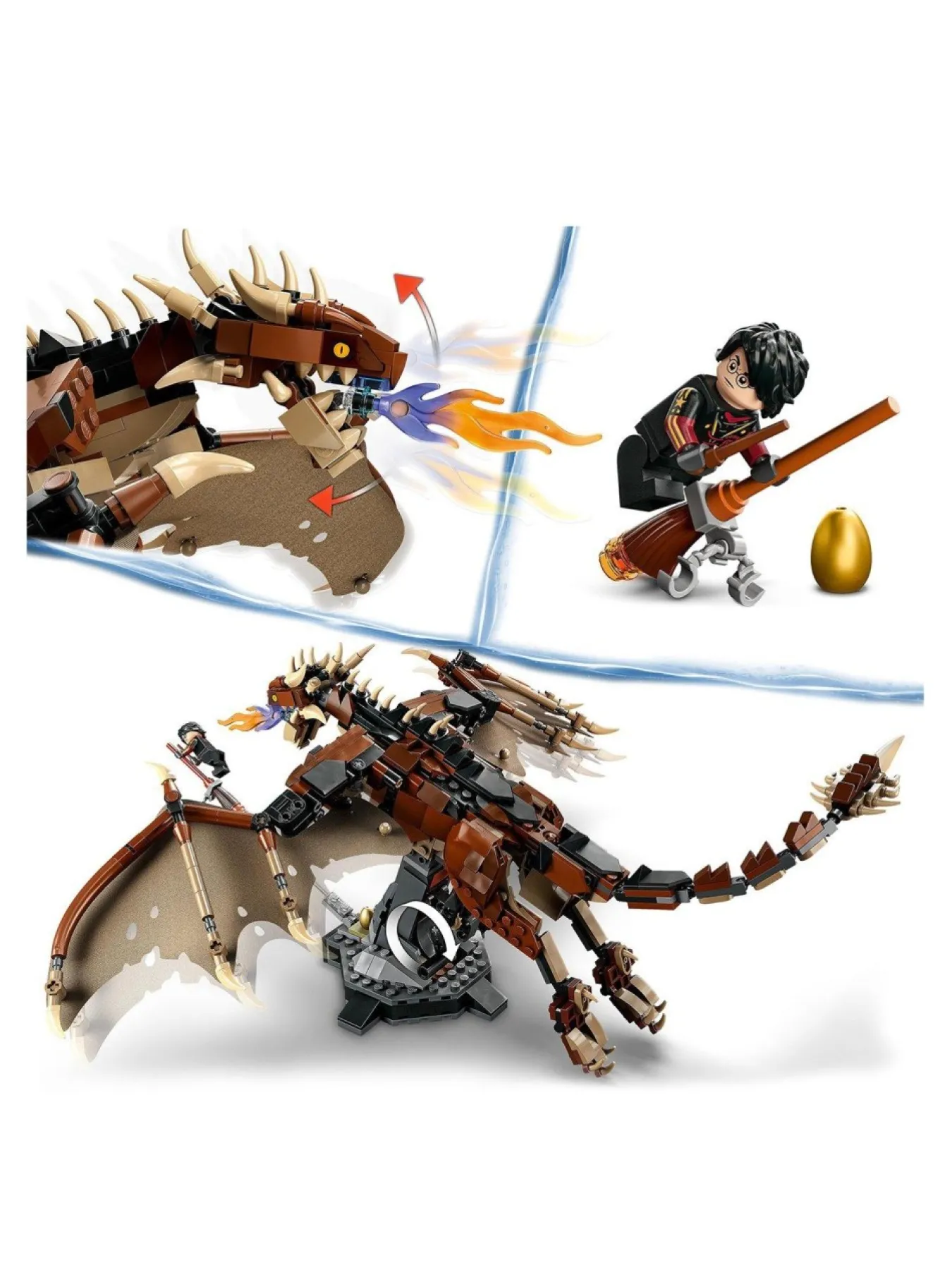 * Lego Harry Potter Hungarian Horntail Dragon Toy 76406* Lego