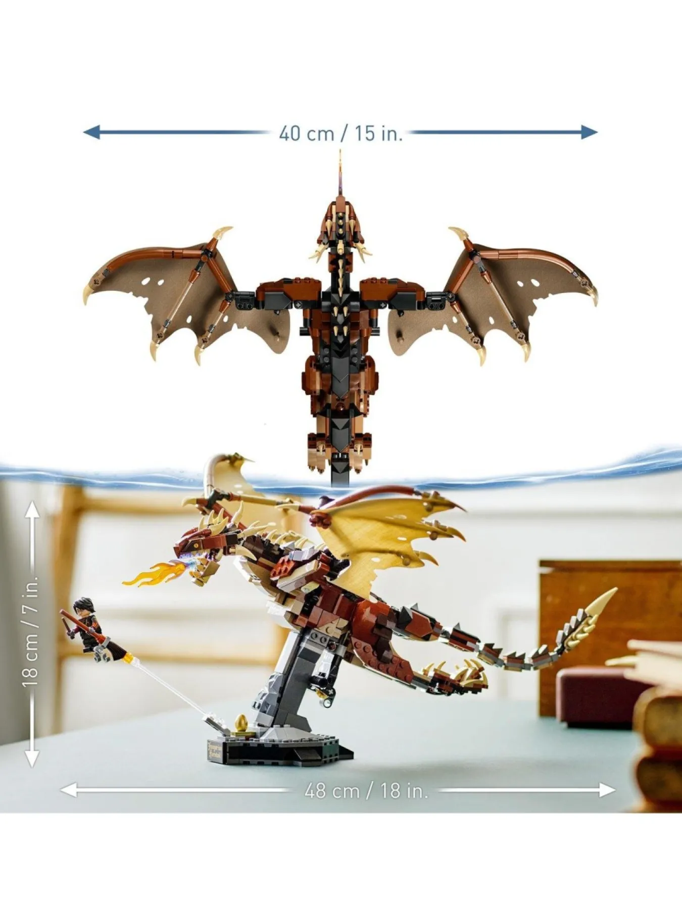 * Lego Harry Potter Hungarian Horntail Dragon Toy 76406* Lego