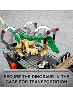 * Lego Jurassic World Baryonyx Dinosaur Boat Toy 76942* Lego