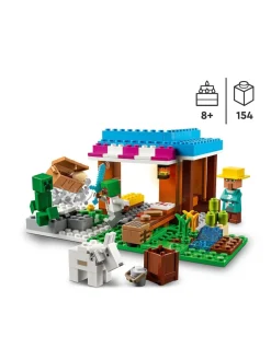 * Lego Minecraft The Bakery Set With Figures 21184* Lego
