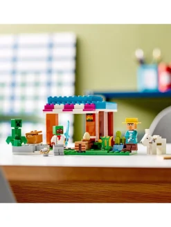 * Lego Minecraft The Bakery Set With Figures 21184* Lego