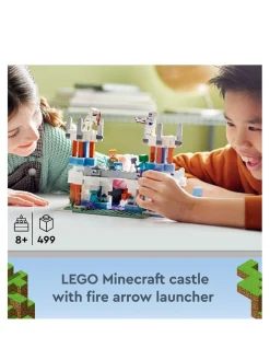 * Lego Minecraft The Ice Castle Toy Building Set 21186* Lego