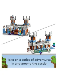 * Lego Minecraft The Ice Castle Toy Building Set 21186* Lego