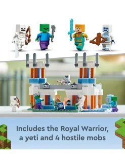 * Lego Minecraft The Ice Castle Toy Building Set 21186* Lego