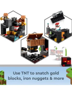 * Lego Minecraft The Nether Bastion Action Set 21185* Lego