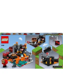 * Lego Minecraft The Nether Bastion Action Set 21185* Lego