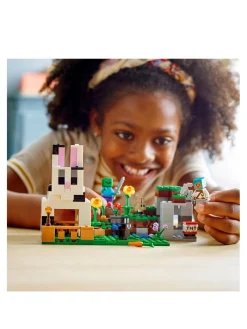 * Lego Minecraft The Rabbit Ranch House Set 21181* Lego