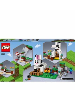 * Lego Minecraft The Rabbit Ranch House Set 21181* Lego