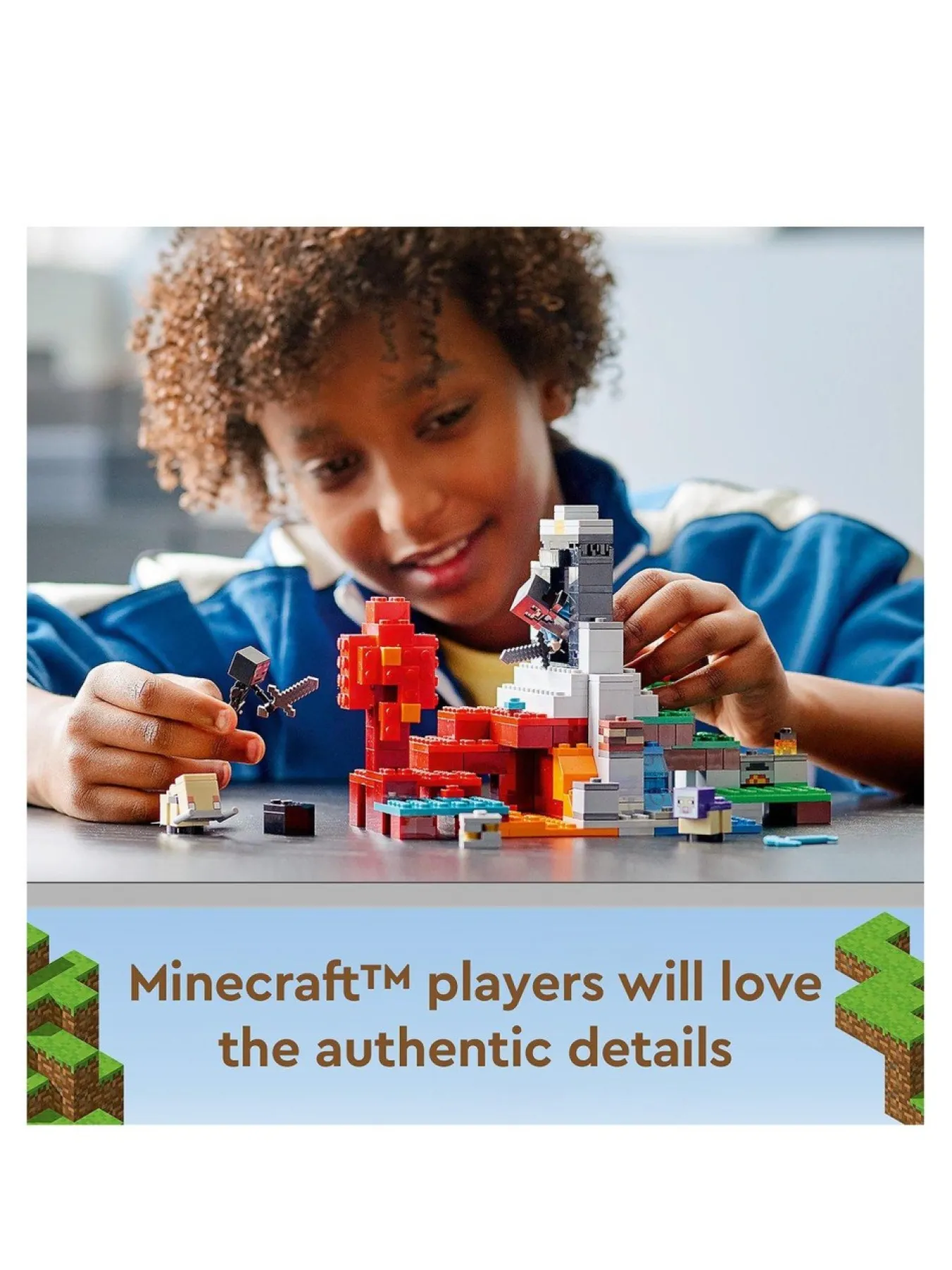 * Lego Minecraft The Ruined Portal Building Set 21172* Lego