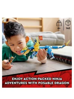 * Lego Ninjago Jay's Thunder Dragon Evo Toy 71760* Lego