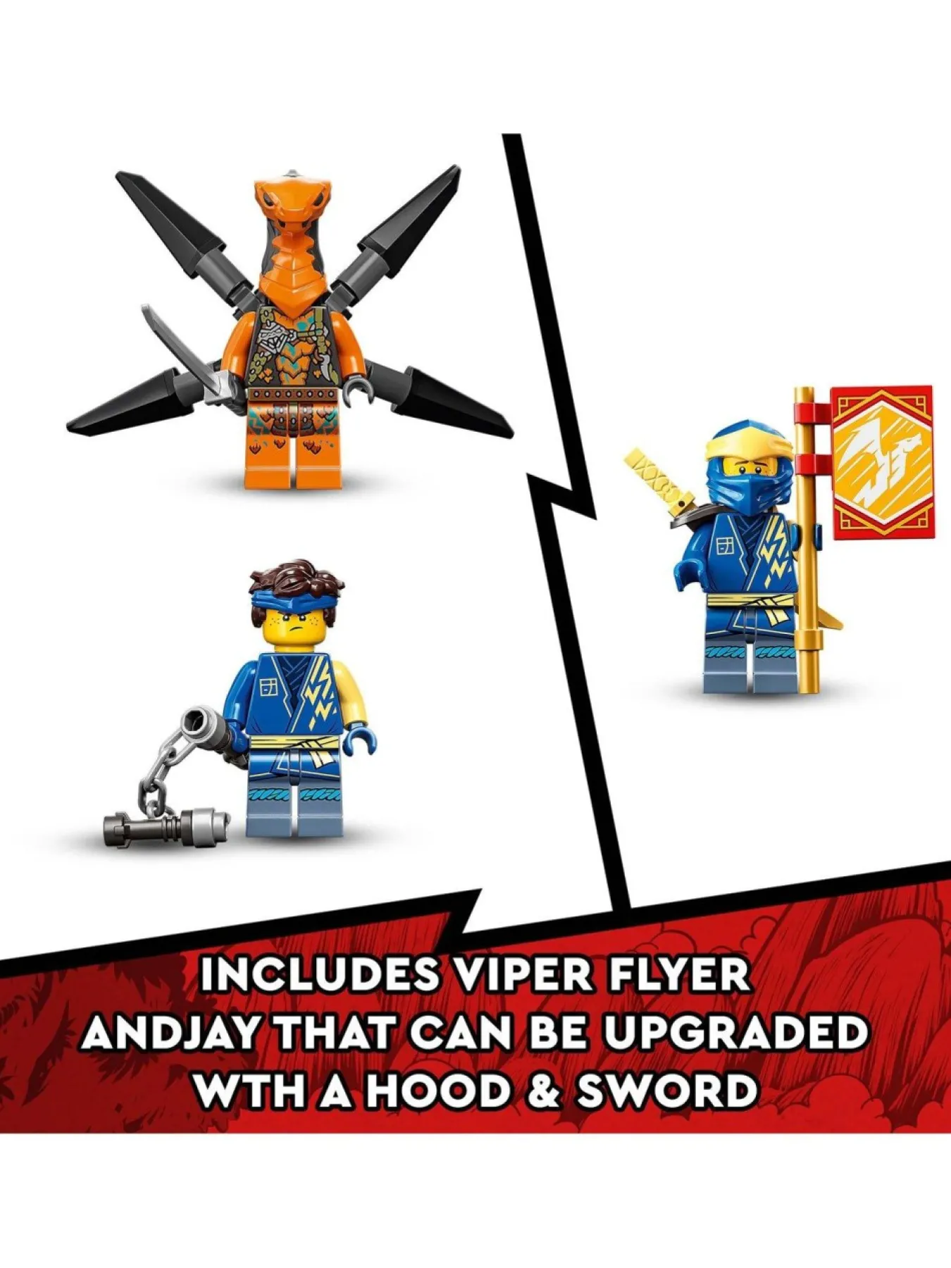 * Lego Ninjago Jay's Thunder Dragon Evo Toy 71760* Lego