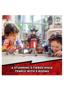 * Lego Ninjago Ninja Dojo Temple Master Of Spinjitzu Set 71767* Lego