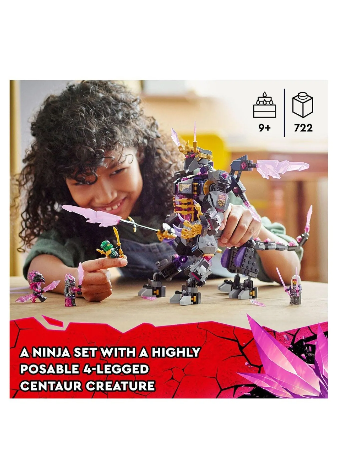 * Lego Ninjago The Crystal King Figure Set 71772* Lego