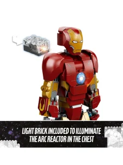* Lego Super Heroes Iron Man Figure Building Toy 76206* Lego