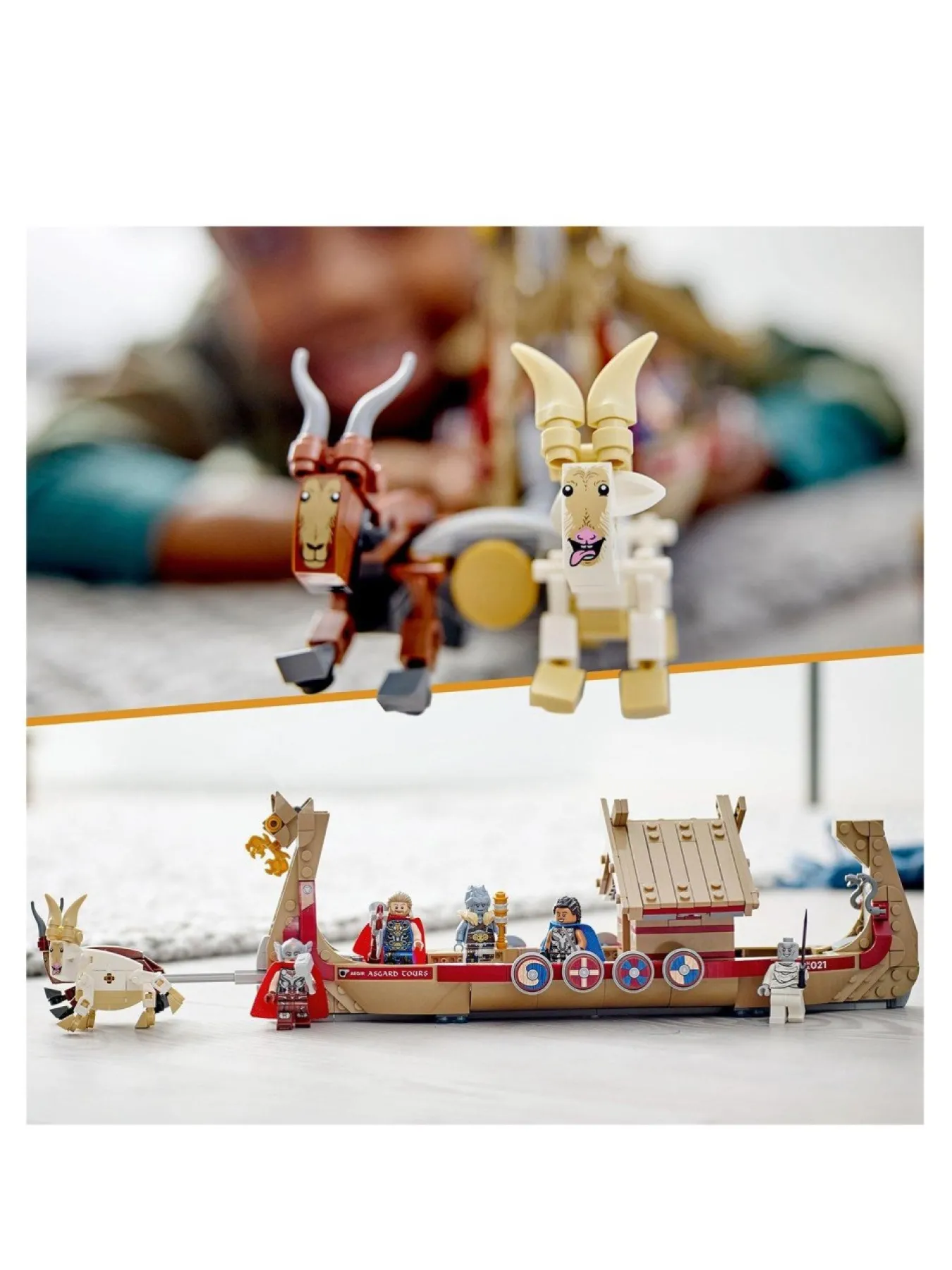 * Lego Super Heroes The Goat Boat Thor Ship Set 76208* Lego