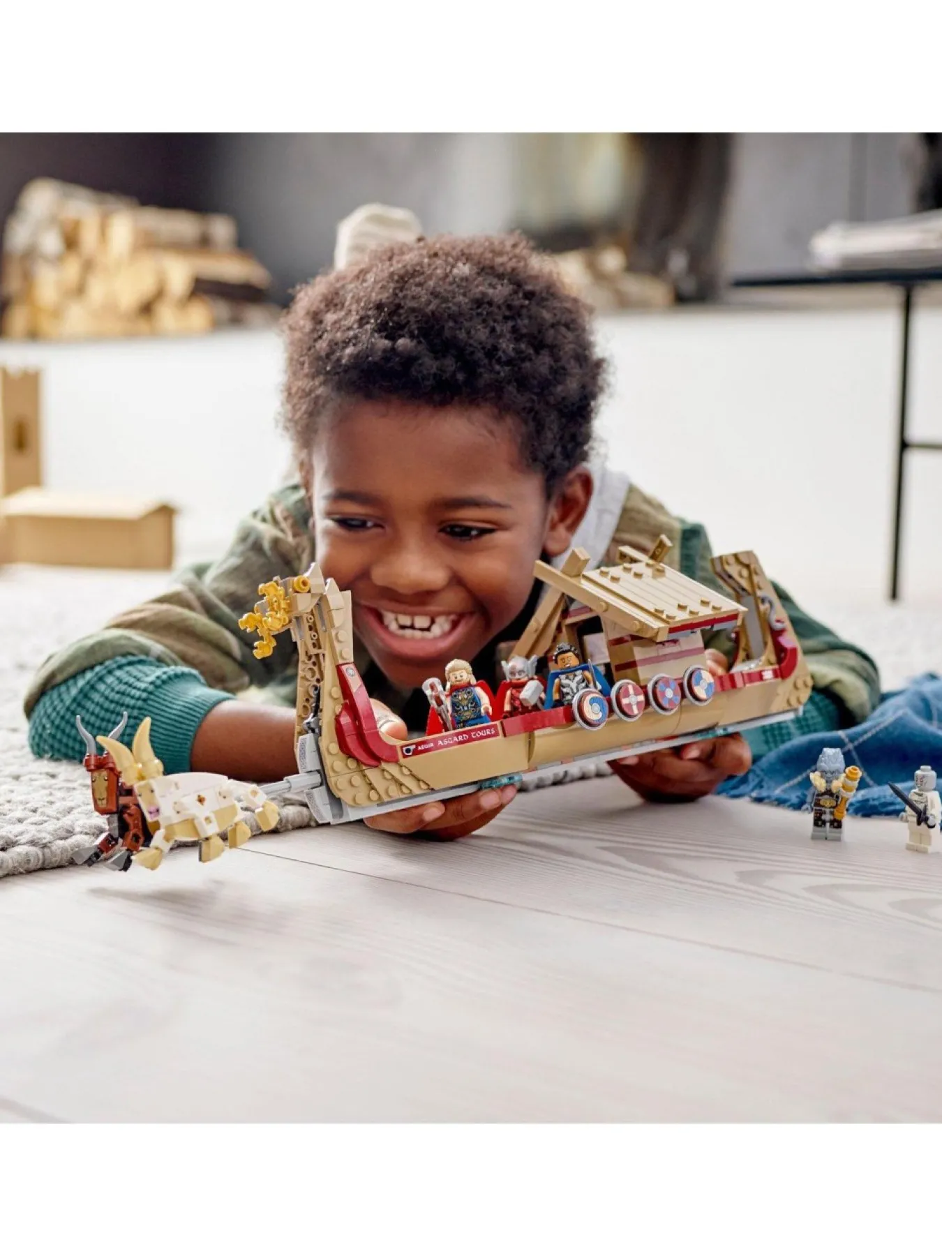 * Lego Super Heroes The Goat Boat Thor Ship Set 76208* Lego