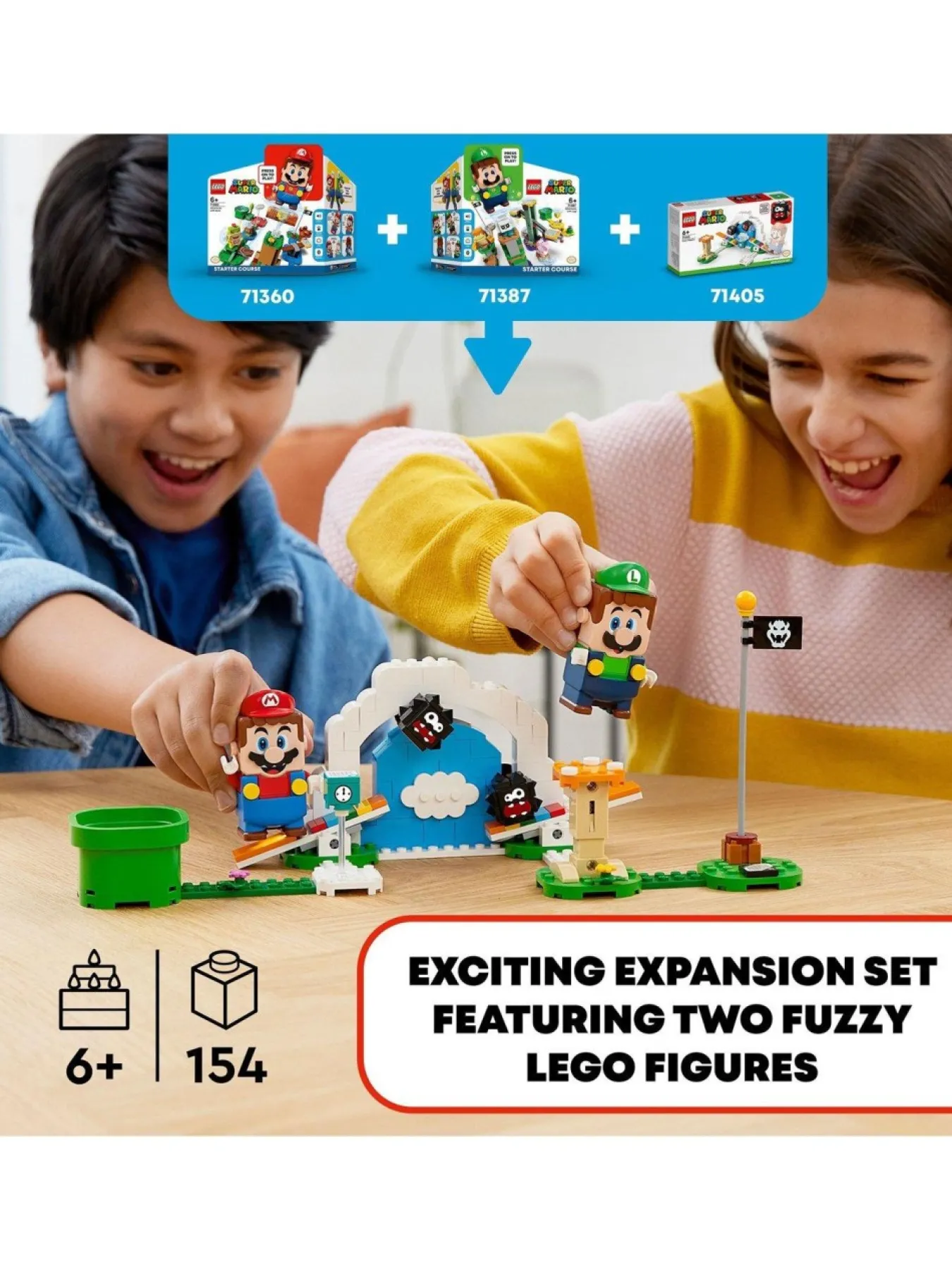 * Lego Super Mario Super Mario Fuzzy Flippers Expansion Set 71405* Lego