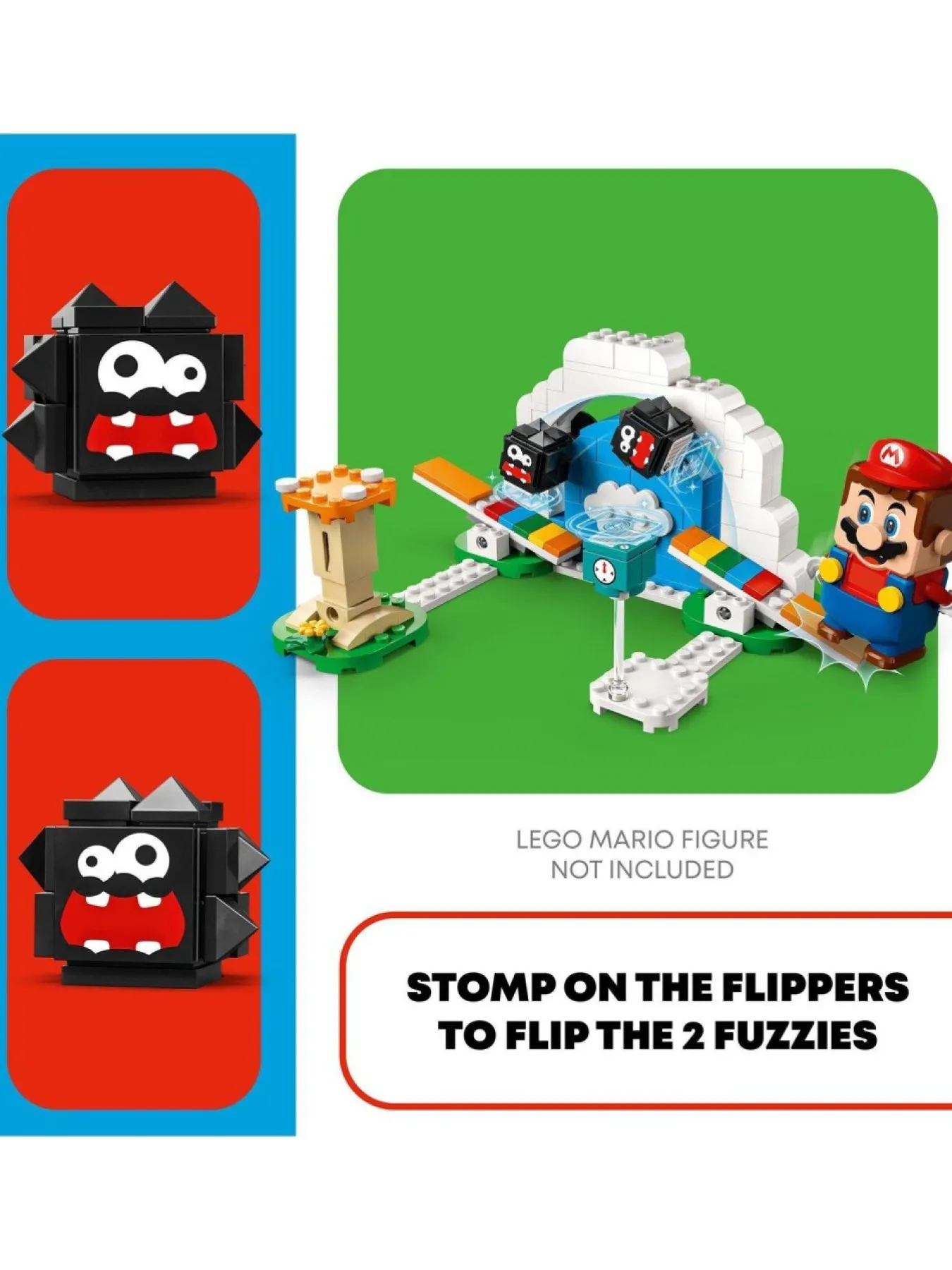 * Lego Super Mario Super Mario Fuzzy Flippers Expansion Set 71405* Lego