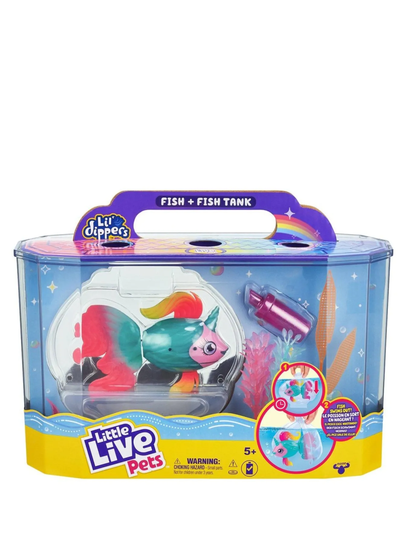 Christmas Gifts Little Live Pets Lil' Dippers Fish And Tank: Fantasea* Christmas Gifts