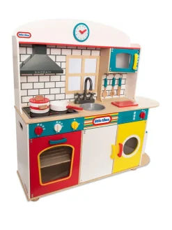 * Little Tikes Wooden Deluxe Kitchen* Little Tikes