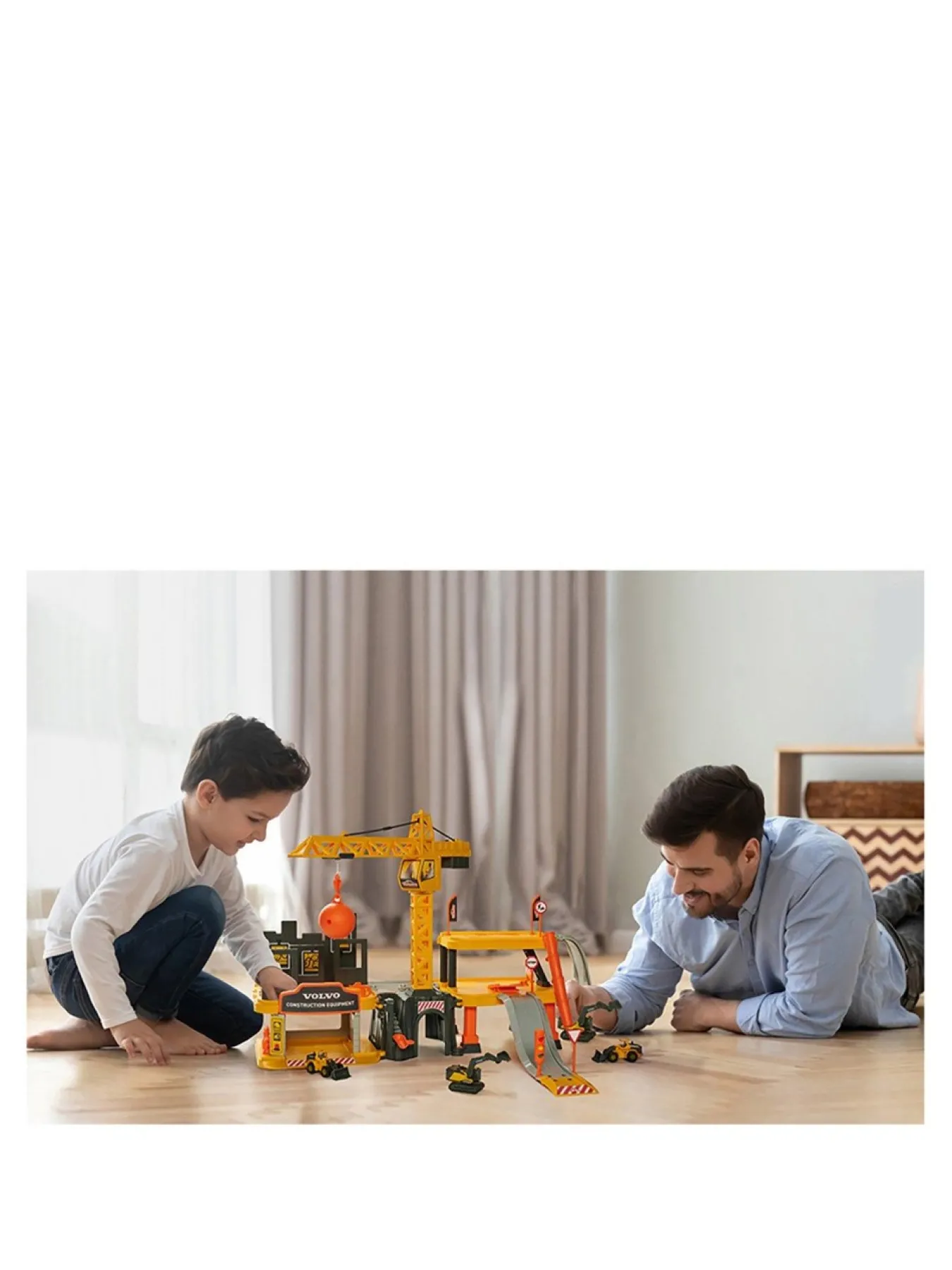 Christmas Gifts Majorette Volvo Construction Playset + 5 Vehicles* Christmas Gifts