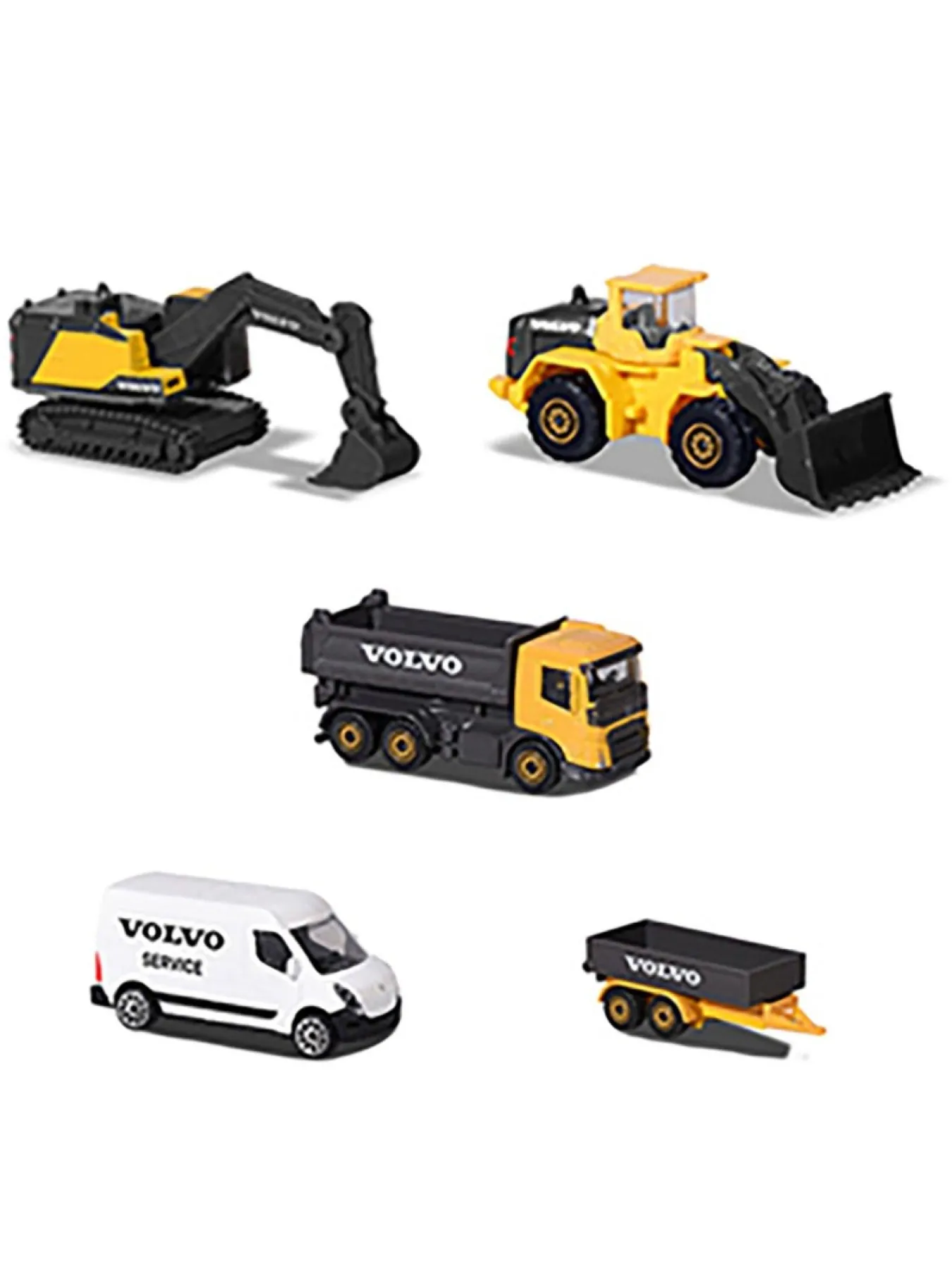 Christmas Gifts Majorette Volvo Construction Playset + 5 Vehicles* Christmas Gifts