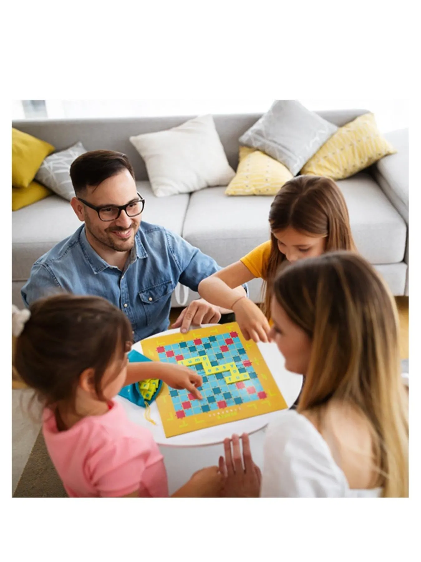 Christmas Gifts Mattel Scrabble Junior Family Board Game* Christmas Gifts