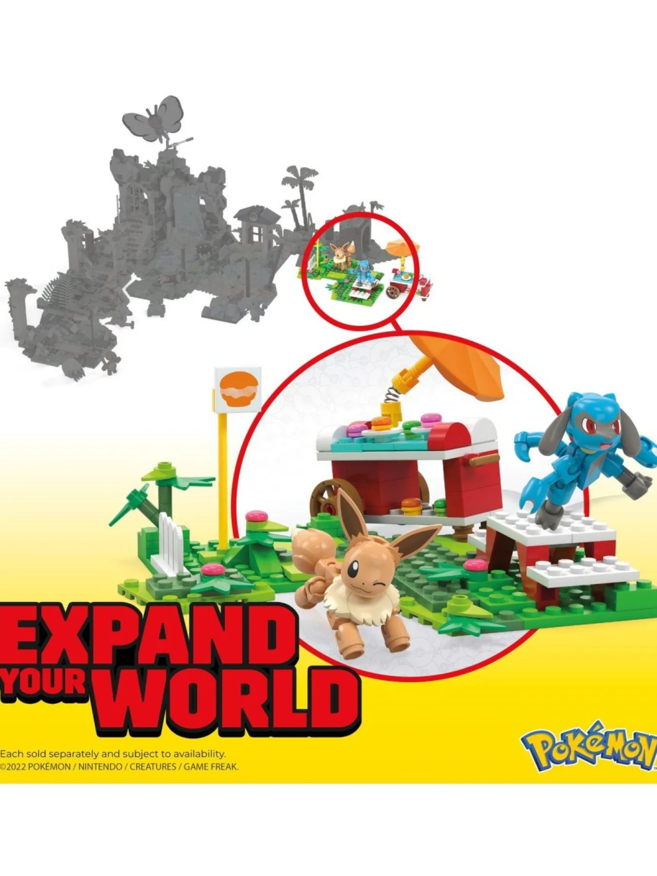 Christmas Gifts Mega Construx Pokemon Adventure Builder Poke Puff Picnic* Christmas Gifts