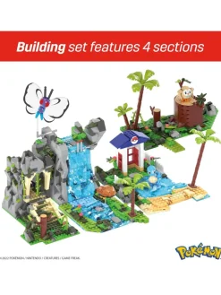 Christmas Gifts Mega Construx Pokemon Adventure Builder – Ultimate Jungle Expedition* Christmas Gifts