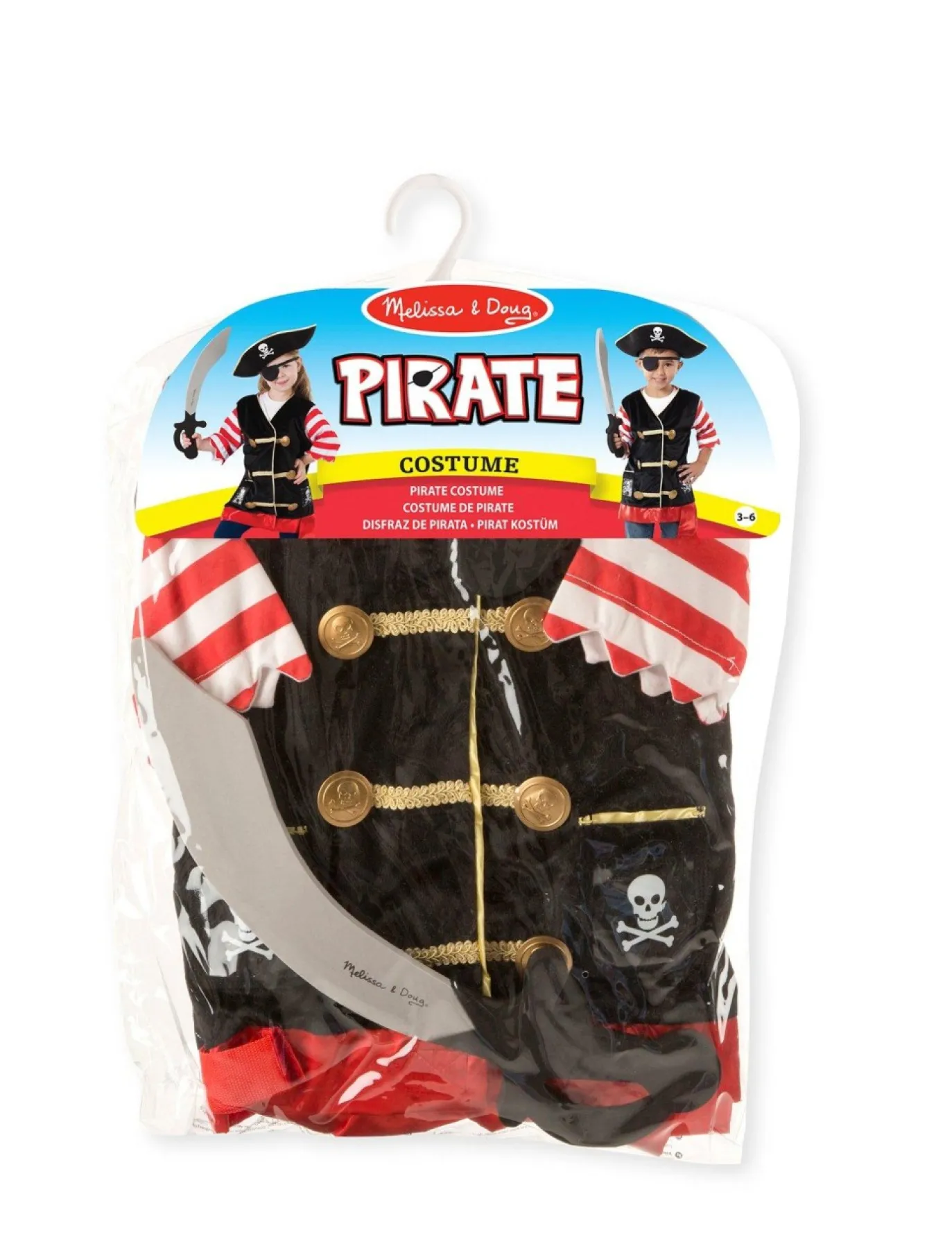 * Melissa & Doug Pirate Role Play Set* Melissa & Doug