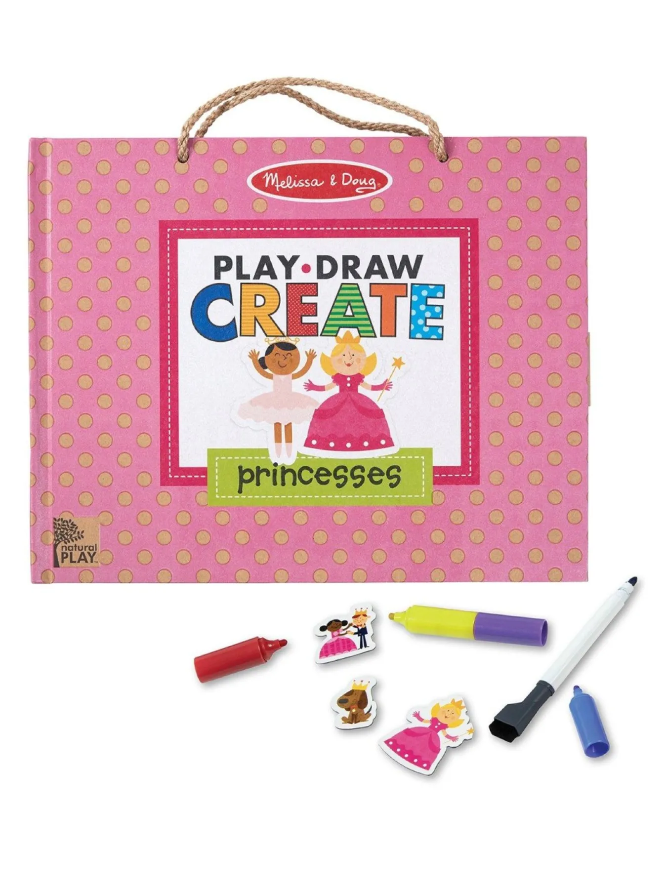 * Melissa & Doug Reusable Drawing And Magnet Kit Princess* Melissa & Doug