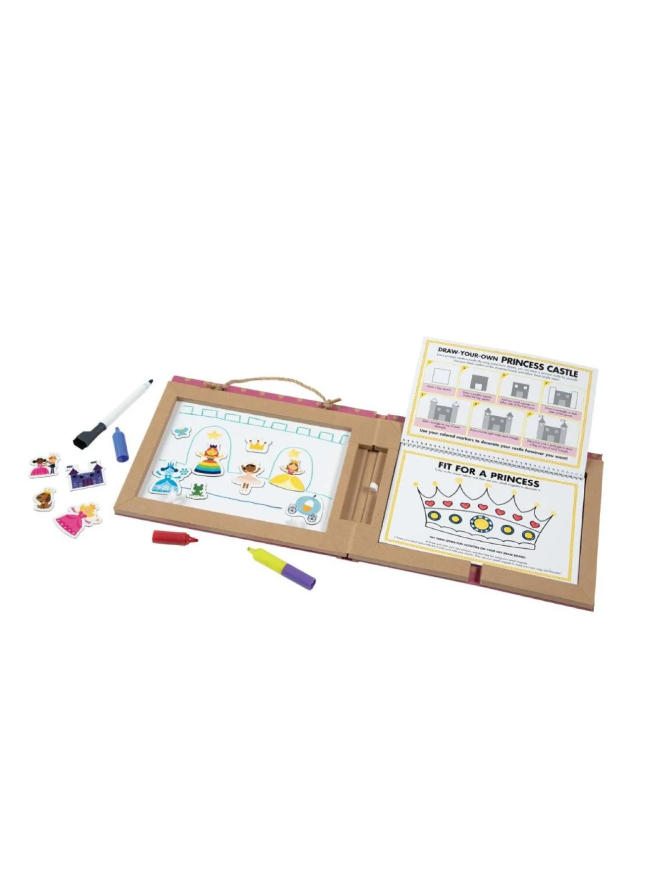* Melissa & Doug Reusable Drawing And Magnet Kit Princess* Melissa & Doug