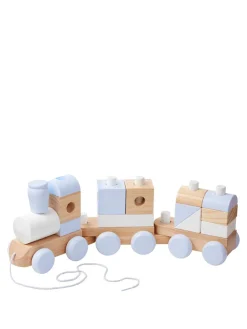 * Melissa & Doug Wooden Jumbo Stacking Train Natural* Melissa & Doug