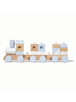 * Melissa & Doug Wooden Jumbo Stacking Train Natural* Melissa & Doug