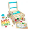 * Melissa & Doug Wooden Shape Sorting Grocery Cart* Melissa & Doug