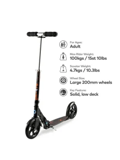 Christmas Gifts Micro Scooter Micro Black* Christmas Gifts