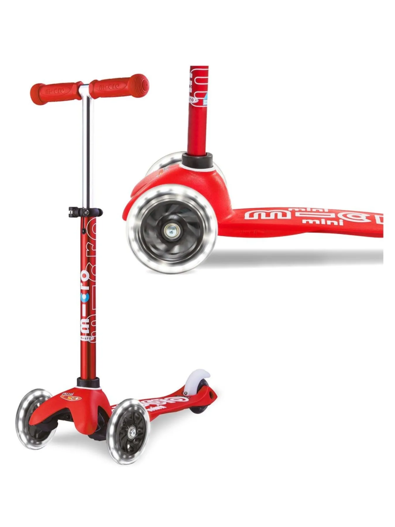 Christmas Gifts Micro Scooter Mini Deluxe Led Red* Christmas Gifts