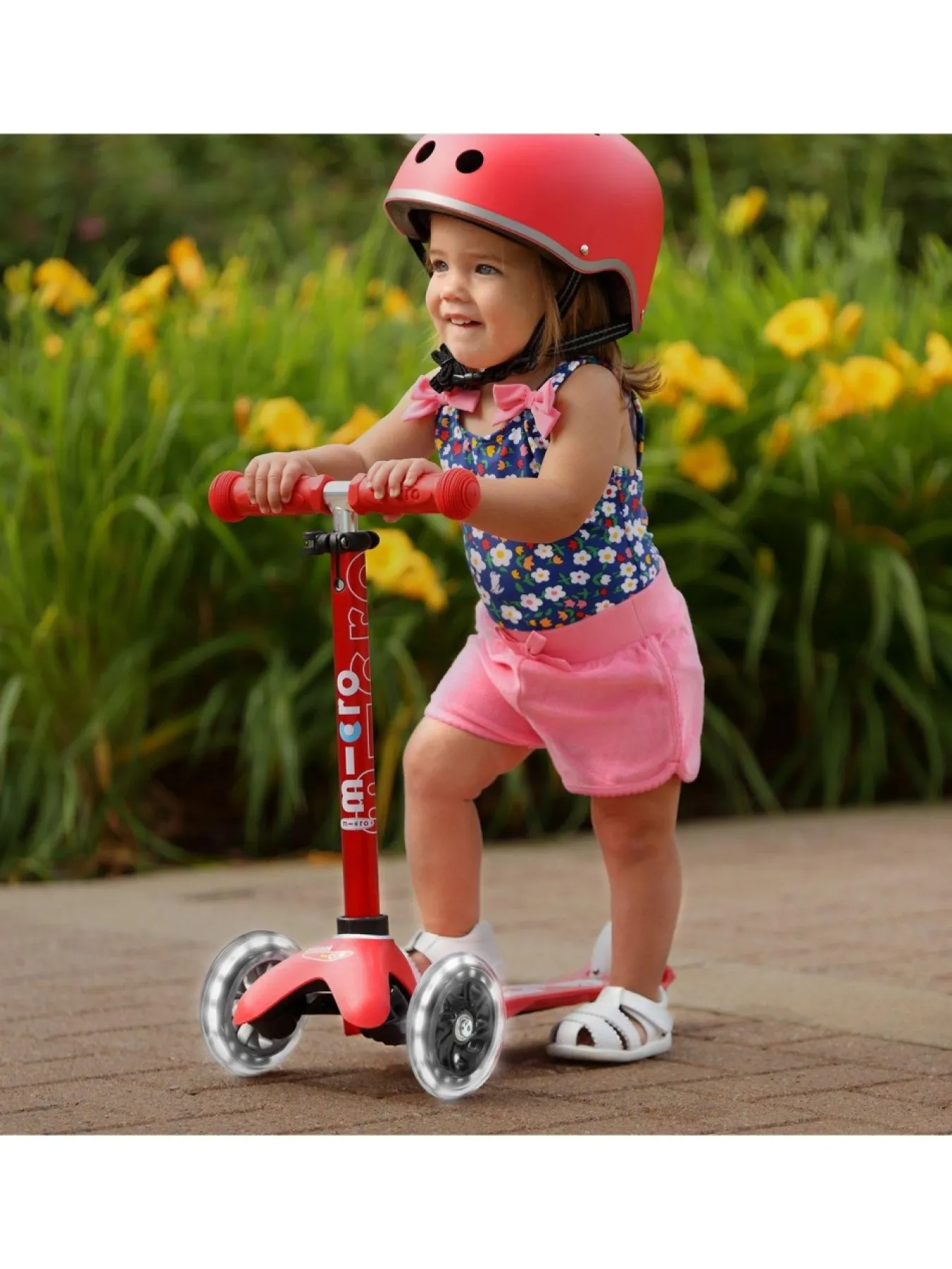 Christmas Gifts Micro Scooter Mini Deluxe Led Red* Christmas Gifts