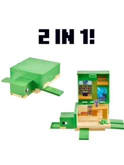 Christmas Gifts Minecraft Transforming Turtle Habitat Playset* Christmas Gifts