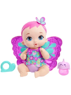 Christmas Gifts My Garden Baby Feed & Change Baby Butterfly Doll In Magenta* Christmas Gifts