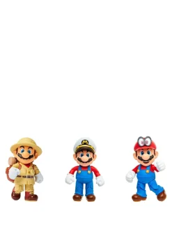 Christmas Gifts Nintendo Super Mario 4″ Mario Odyssey 3-Pack (En/Fr/De/Sp+11L Legal)* Christmas Gifts
