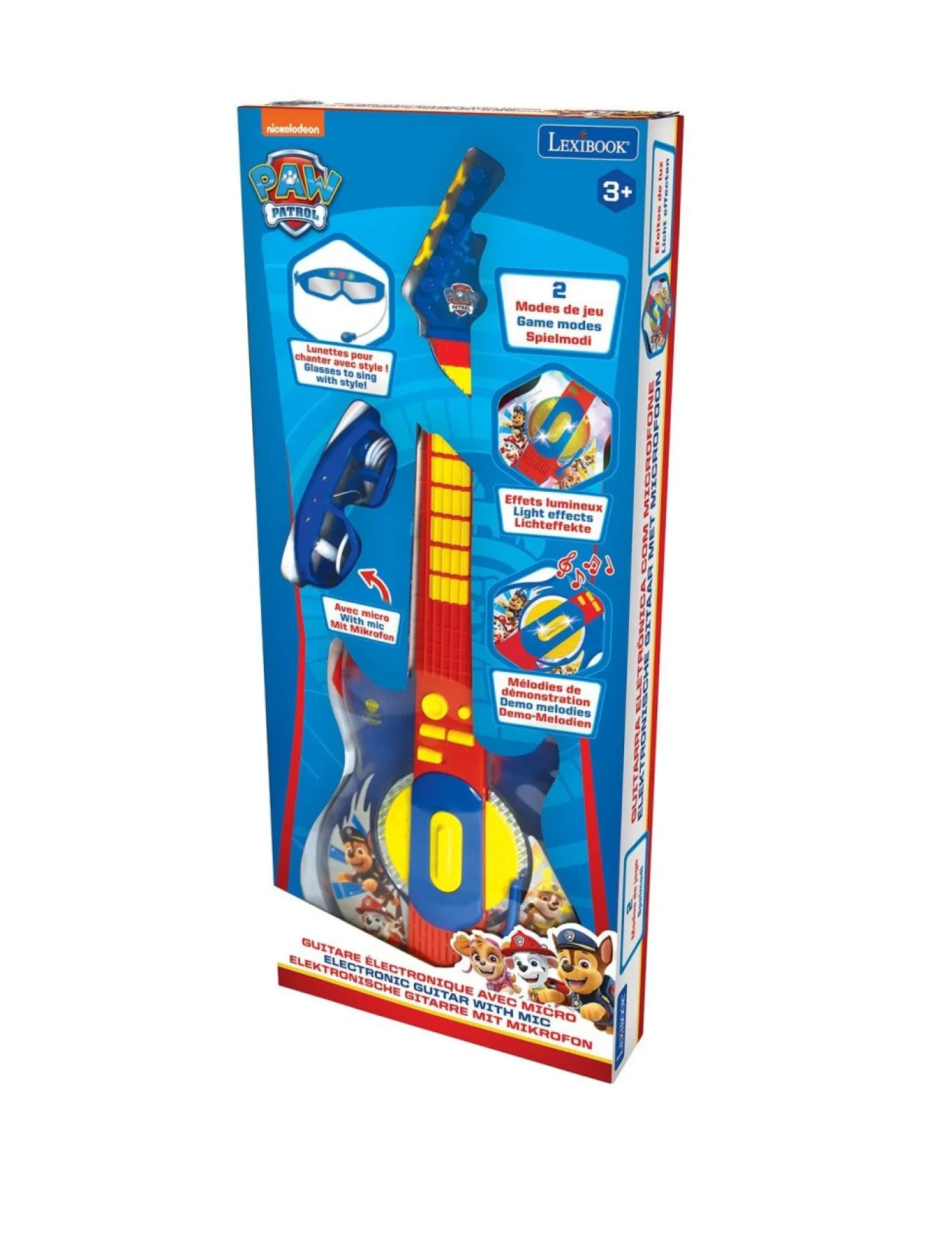 * Paw Patrol Electric Guitar With Light Up Glasses – Paw Patrol* Paw Patrol