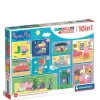 * Peppa Pig Clementoni Peppa Pig 10 In 1 Bumper Puzzle Pack* Peppa Pig