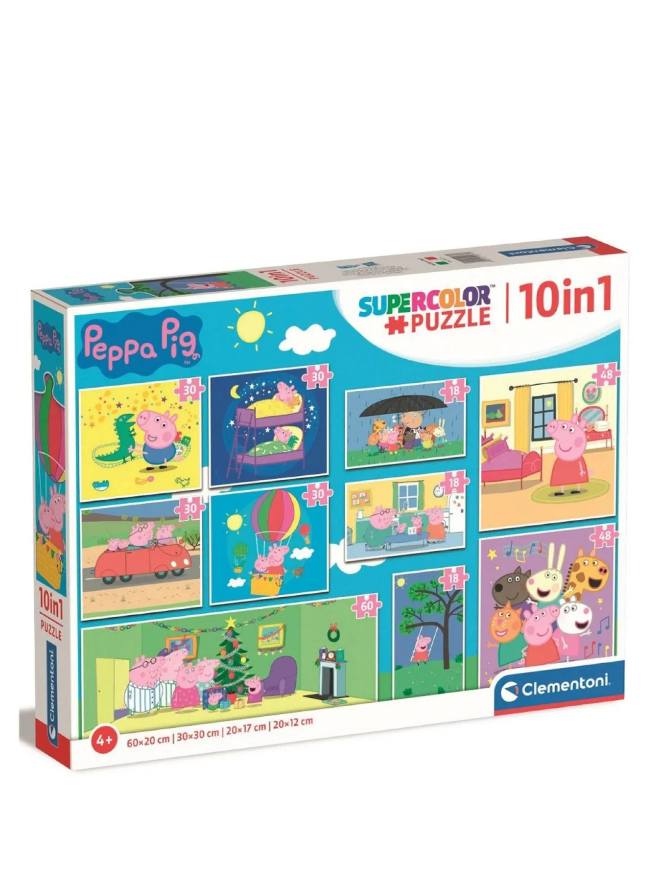* Peppa Pig Clementoni Peppa Pig 10 In 1 Bumper Puzzle Pack* Peppa Pig