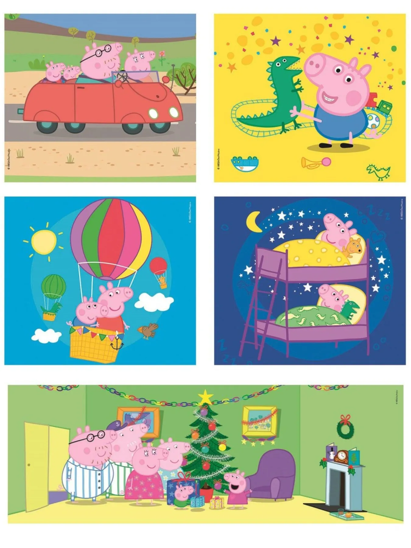 * Peppa Pig Clementoni Peppa Pig 10 In 1 Bumper Puzzle Pack* Peppa Pig
