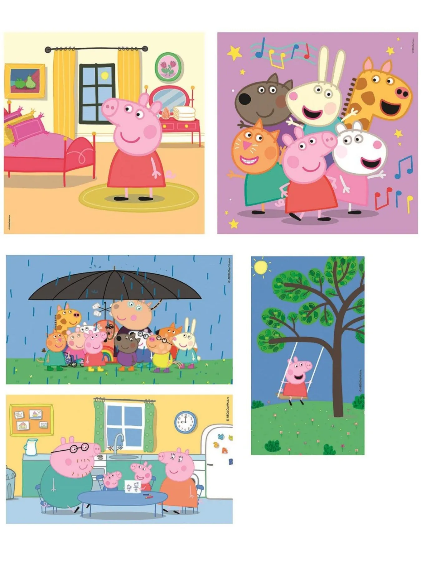 * Peppa Pig Clementoni Peppa Pig 10 In 1 Bumper Puzzle Pack* Peppa Pig