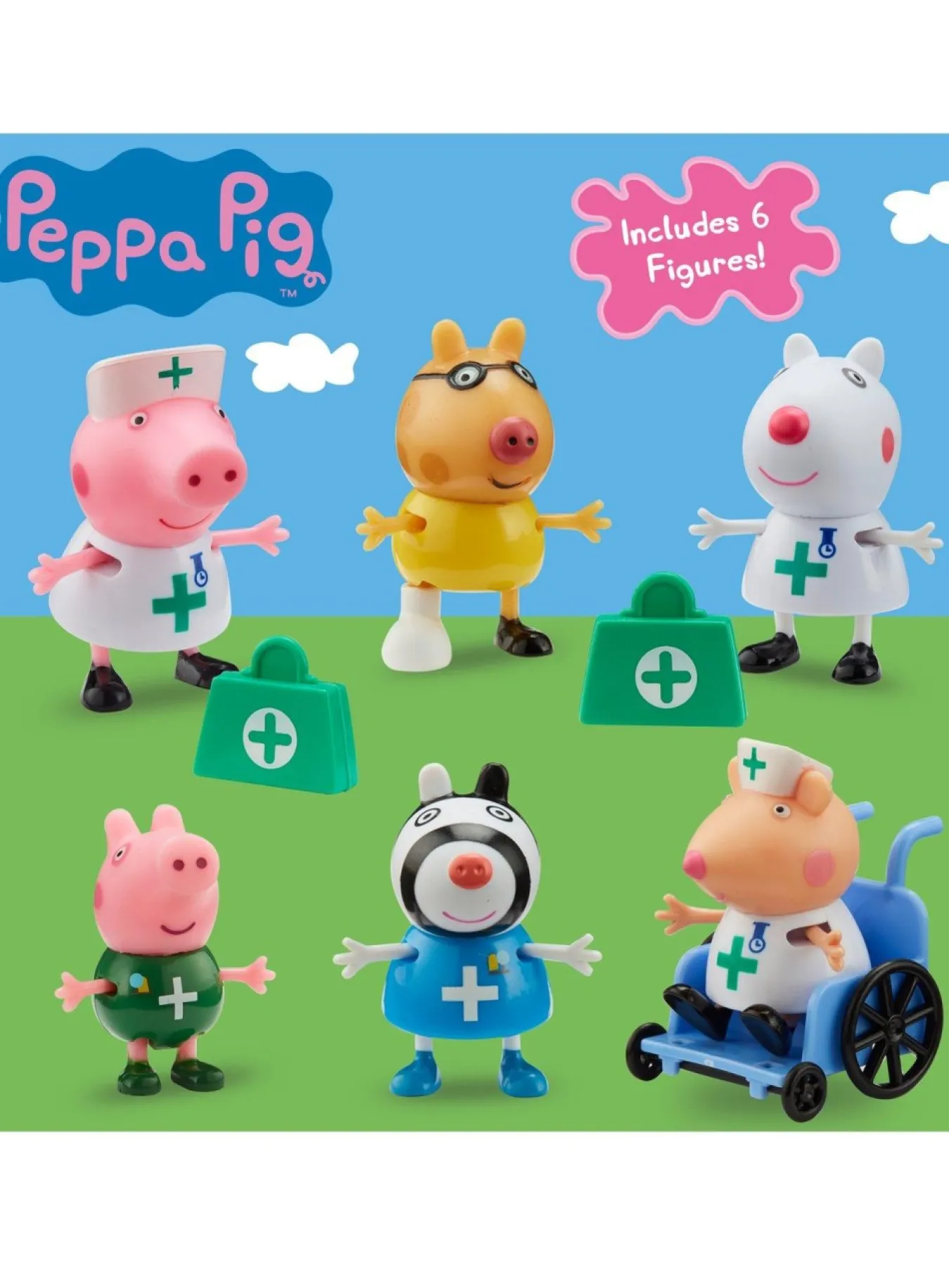 * Peppa Pig Doctor And Nurses Figure Pack* Peppa Pig
