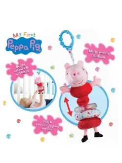 * Peppa Pig My First Peppa Pig Jiggler Soft Toy* Peppa Pig