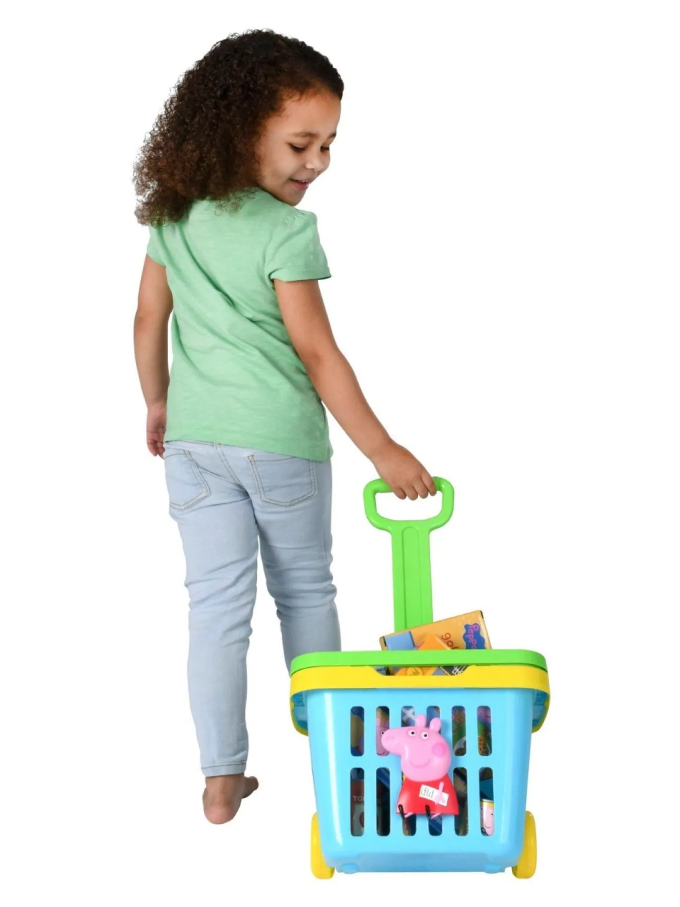 * Peppa Pig Peppa's Pull Along Shop Basket & Telephone Bundle* Peppa Pig