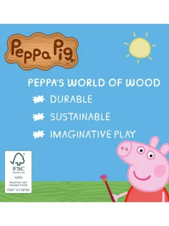* Peppa Pig Peppas Wood Play Family Home* Peppa Pig
